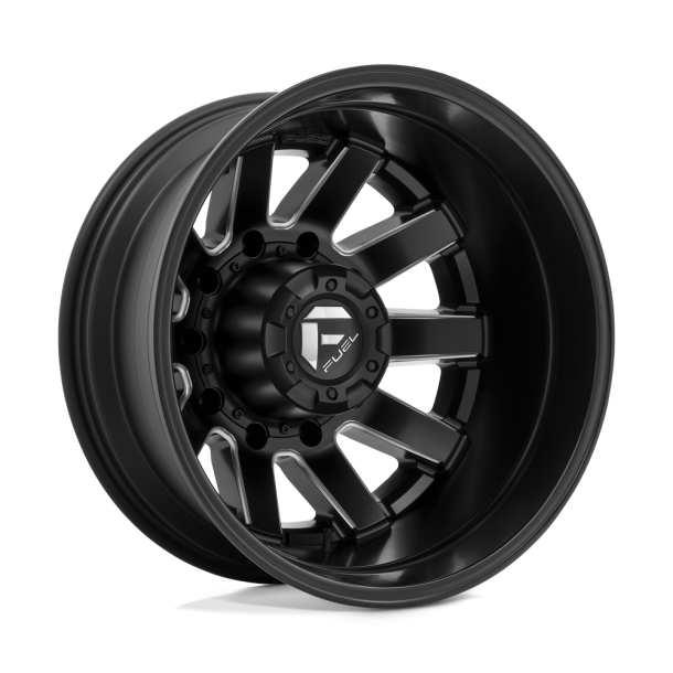 FUEL D538 MAVERICK Matte Black Milled 20X8.25 8X170 (BS -1.99) CB 125.10