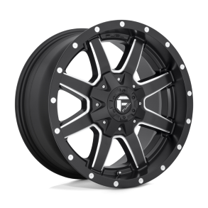 FUEL D538 MAVERICK Matte Black Milled 24X12 6X139.7 (BS 4.77) CB 106.10