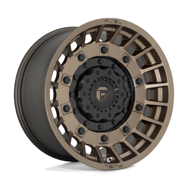 FUEL D725 MILITIA Matte Bronze & Black 17X9 5X114.3 (BS 5.04) CB 78.10