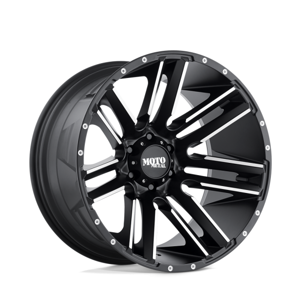 MOTO Metal MO978 RAZOR Satin Black Machined 18X10 6X139.7 (BS 4.56) CB 106.10