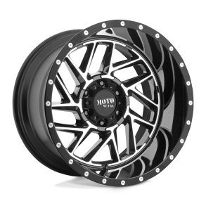 MOTO Metal MO985 BREAKOUT Gloss Black Machined 20X9 5X127 (BS 5.71) CB 71.50