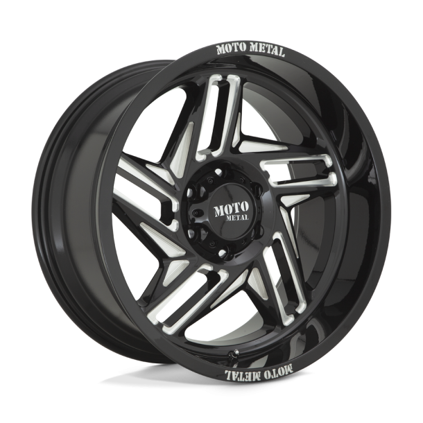 MOTO Metal MO996 RIPSAW Gloss Black Milled 20X10 5X127 (BS 4.79) CB 71.50