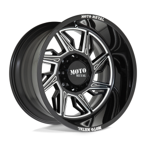 MOTO Metal MO997 HURRICANE Gloss Black Milled - Right Directional 20X10 5X127 (BS 4.79) CB 71.50