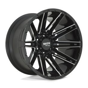 MOTO Metal MO998 KRAKEN Gloss Black Milled 20X10 6X139.7 (BS 4.79) CB 106.10