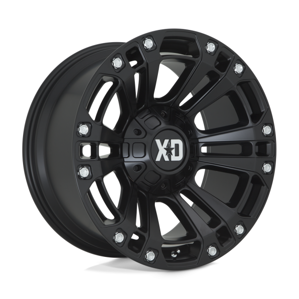 KMC XD XD851 MONSTER 3 Satin Black 20X10 5X127 (BS 4.79) CB 78.10