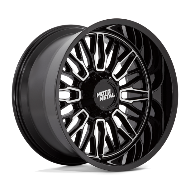 MOTO Metal MO809 STINGER Gloss Black Machined 20X10 5X127 (BS 4.79) CB 78.10