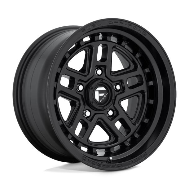 FUEL D667 NITRO Matte Black 17X9 5X127 (BS 4.53) CB 71.50