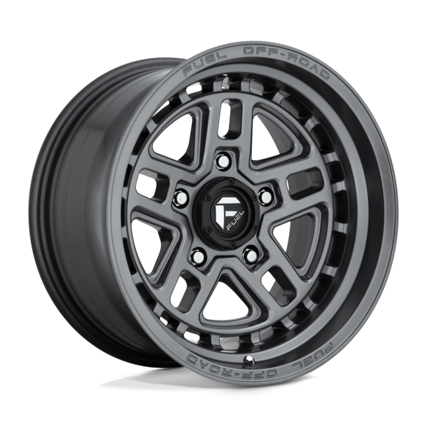 FUEL D668 NITRO Matte Gun Metal 17X9 5X127 (BS 4.53) CB 71.50