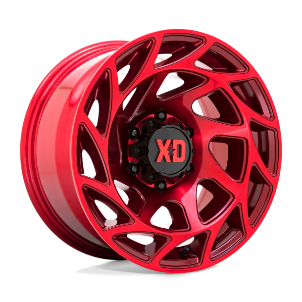 KMC XD XD860 ONSLAUGHT Candy Red 17X9 5X127 (BS 4.53) CB 71.50