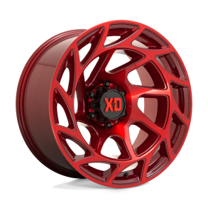 KMC XD XD860 ONSLAUGHT Candy Red 20X10 6X139.7 (BS 4.79) CB 106.10