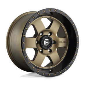 FUEL D617 PODIUM Matte Bronze Black Bead Ring 17X9 5X127 (BS 4.53) CB 78.10