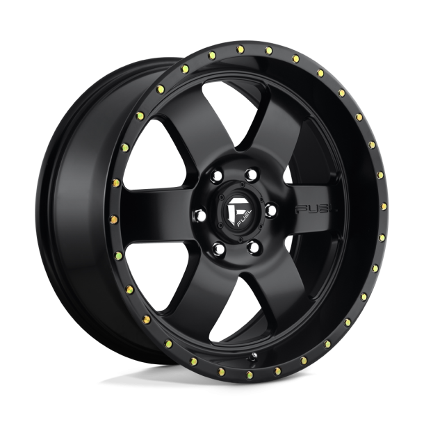 FUEL D618 PODIUM Matte Black 20X9 6X135 (BS 5.79) CB 87.10