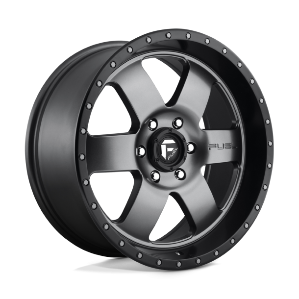 FUEL D619 PODIUM Matte Gun Metal Black Bead Ring 20X9 6X139.7 (BS 5.79) CB 108.00