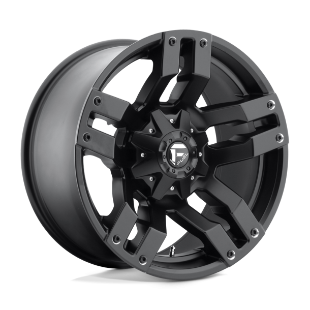 FUEL D515 PUMP Matte Black 20X10 6X135 (BS 4.56) CB 106.10