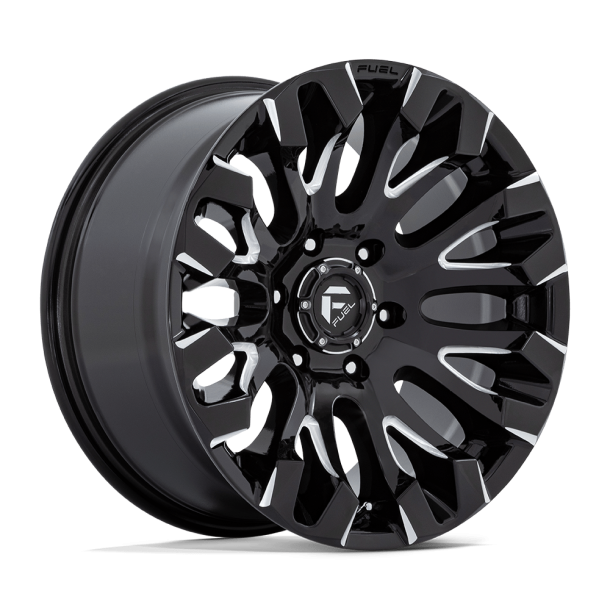 FUEL D828 QUAKE Gloss Black Milled 18X9 6X135 (BS 5.04) CB 87.10