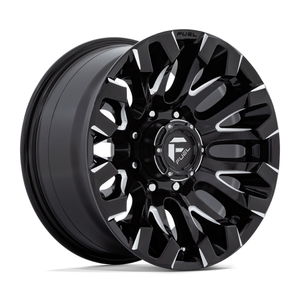 FUEL D828 QUAKE Gloss Black Milled 18X9 8X165.1 (BS 5.04) CB 125.10