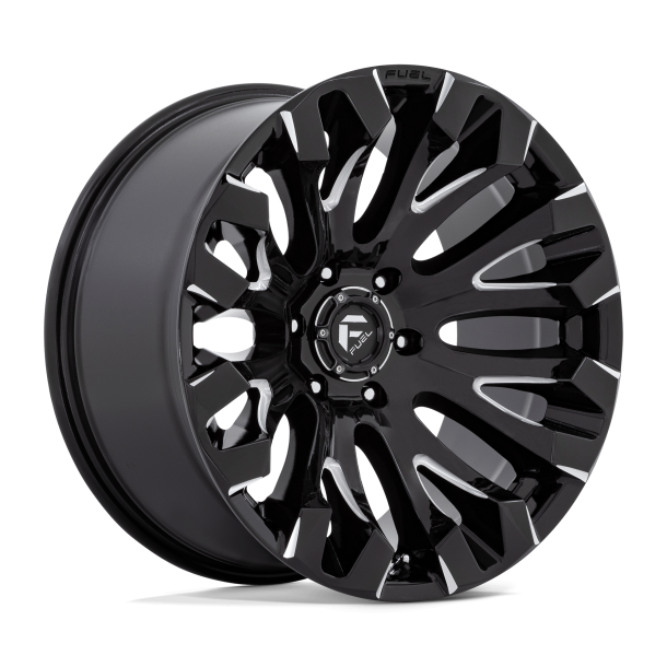 FUEL D828 QUAKE Gloss Black Milled 18X9 5X114.3 (BS 5.04) CB 72.56