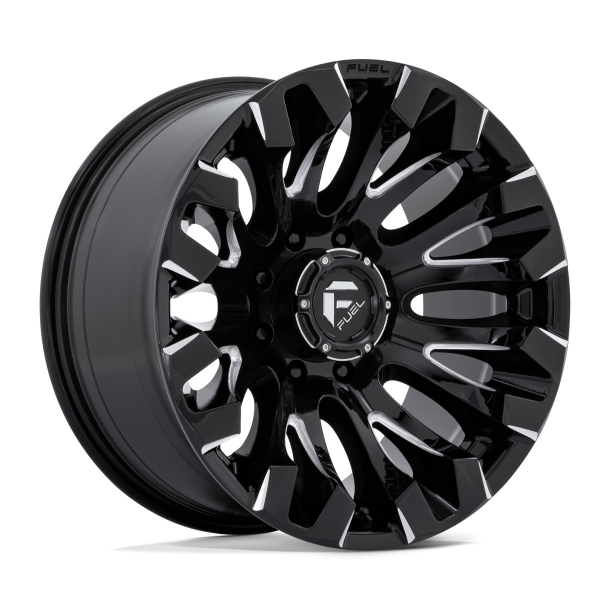 FUEL D828 QUAKE Gloss Black Milled 20X10 8X165.1 (BS 4.79) CB 125.10