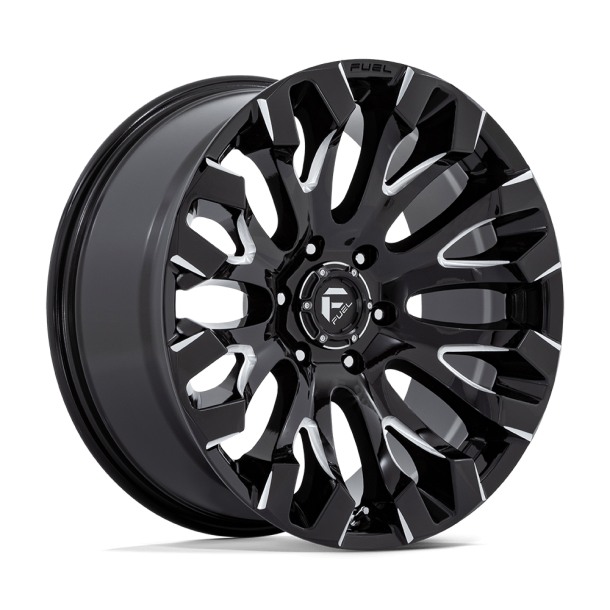 FUEL D828 QUAKE Gloss Black Milled 20X9 6X135 (BS 5.04) CB 87.10