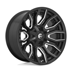 FUEL D711 RAGE Gloss Black Milled 20X10 8X170 (BS 4.79) CB 125.10