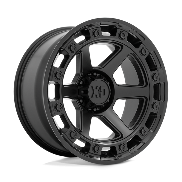 KMC XD XD862 RAID Satin Black 17X9 5X127 (BS 5.00) CB 71.50