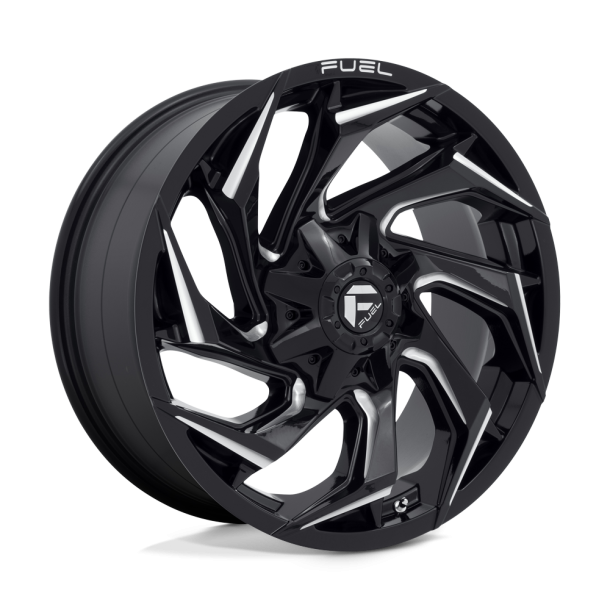 FUEL D753 REACTION Gloss Black Milled 20X9 8X165.1 (BS 5.79) CB 125.10