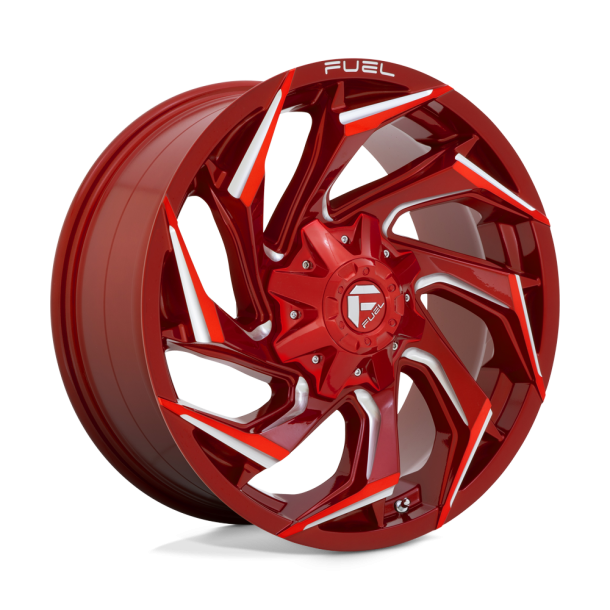 FUEL D754 REACTION Candy Red Milled 20X9 8X165.1 (BS 5.79) CB 125.10