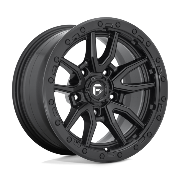 FUEL D679 REBEL Matte Black 17X9 5X127 (BS 4.53) CB 71.50