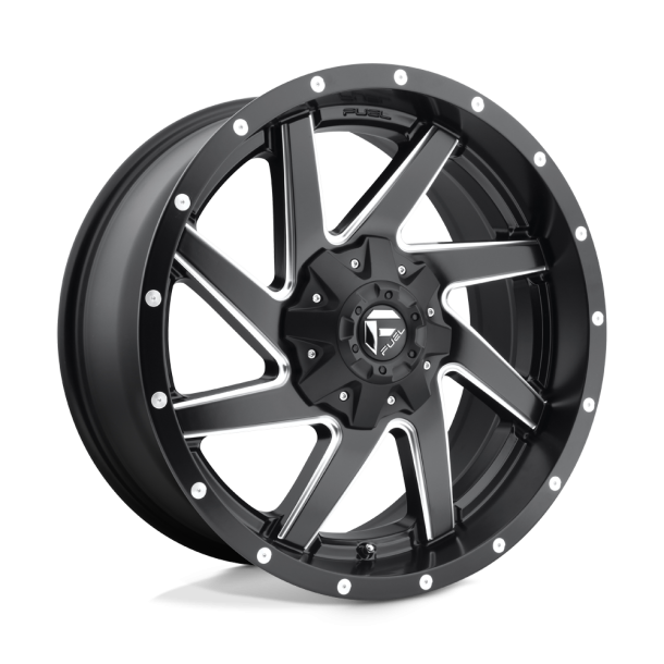 FUEL D594 RENEGADE Matte Black Milled 17X9 5X114.3 (BS 4.53) CB 78.10