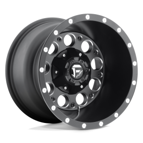 FUEL D525 REVOLVER Matte Black Milled 15X10 6X139.7 (BS 3.81) CB 108.00