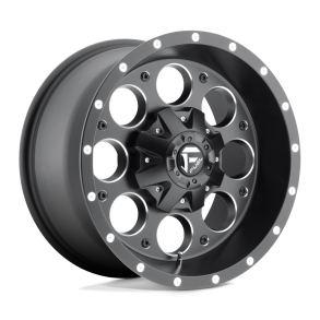 FUEL D525 REVOLVER Matte Black Milled 17X9 6X135 (BS 4.53) CB 106.10