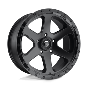 FUEL D589 RIPPER Matte Black Gloss Black Lip 18X9 6X139.7 (BS 4.53) CB 108.00