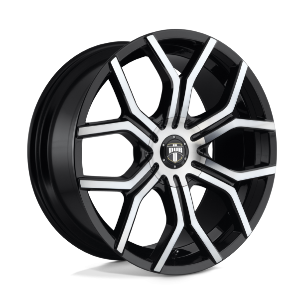 DUB S209 ROYALTY Gloss Machined Double Dark Tint 22X9.5 6X135 (BS 6.43) CB 87.10