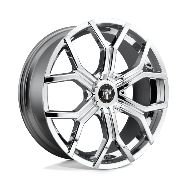 DUB S207 ROYALTY Chrome Plated 24X9.5 6X135 (BS 6.43) CB 87.10