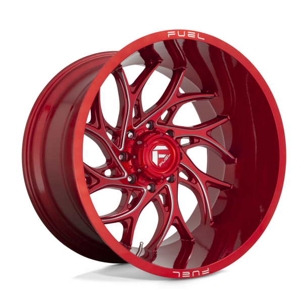 FUEL D742 RUNNER Candy Red Milled 20X10 5X127 (BS 4.79) CB 71.50