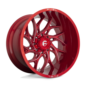 FUEL D742 RUNNER Candy Red Milled 22X10 6X135 (BS 4.79) CB 87.10