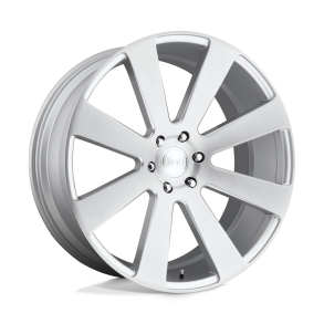 DUB S213 8-BALL Gloss Silver Brushed 26X10 6X139.7 (BS 6.68) CB 78.10