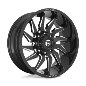 FUEL D744 SABER Gloss Black Milled 20X9 6X139.7 (BS 5.79) CB 106.10