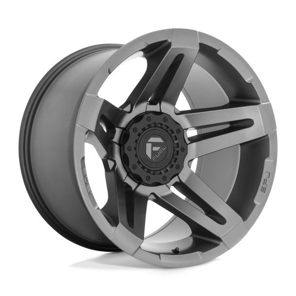 FUEL D764 SFJ Matte Gun Metal 20X12 5X114.3 (BS 4.77) CB 71.50