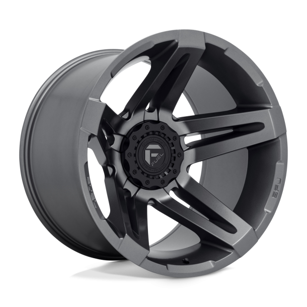 FUEL D764 SFJ Matte Gun Metal 22X14 5X127 (BS 4.55) CB 87.10