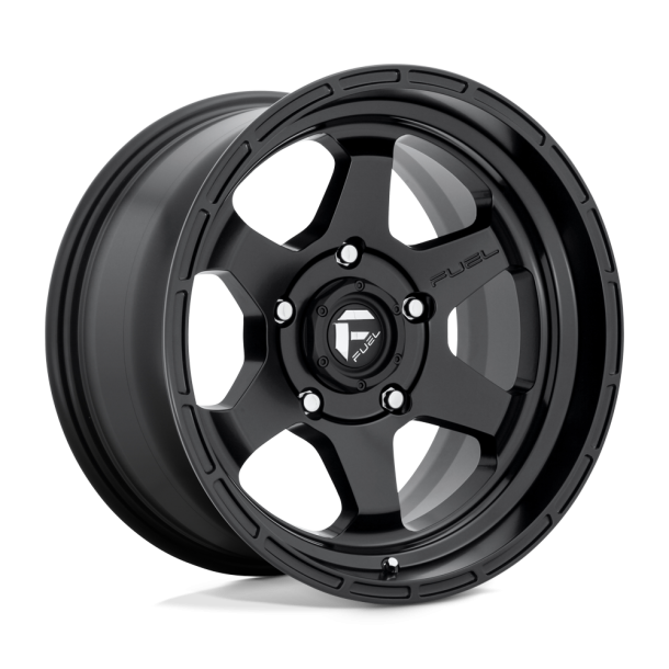 FUEL D664 SHOK Matte Black 17X10 5X127 (BS 4.79) CB 71.50