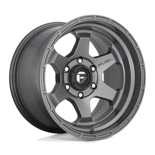 FUEL D665 SHOK Matte Anthracite 17X10 6X139.7 (BS 4.79) CB 106.10