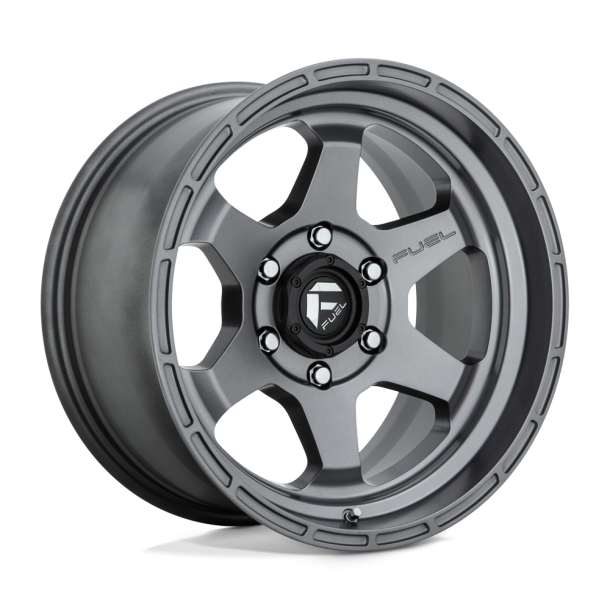 FUEL D665 SHOK Matte Anthracite 17X10 5X127 (BS 4.79) CB 71.50