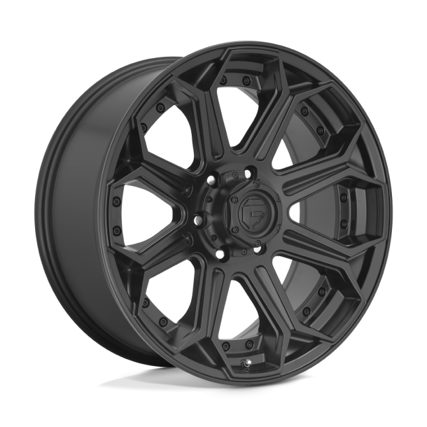 FUEL D706 SIEGE Matte Black 18X9 5X127 (BS 4.53) CB 71.50