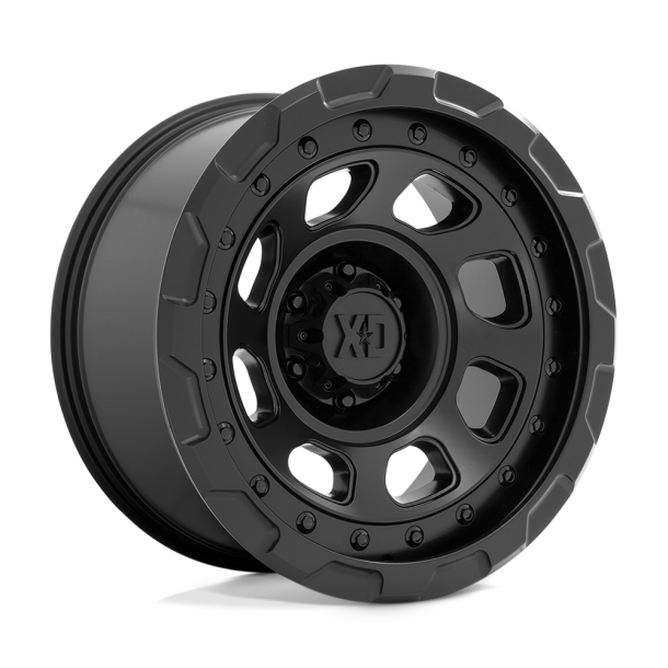 KMC XD XD861 STORM Satin Black 17X9 5X127 (BS 4.53) CB 71.50