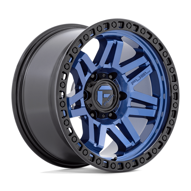 FUEL D813 SYNDICATE Dark Blue w/ Black Ring 17X9 5X127 (BS 4.53) CB 71.50