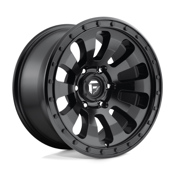 FUEL D630 TACTIC Matte Black 16X8 6X139.7 (BS 4.54) CB 108.00