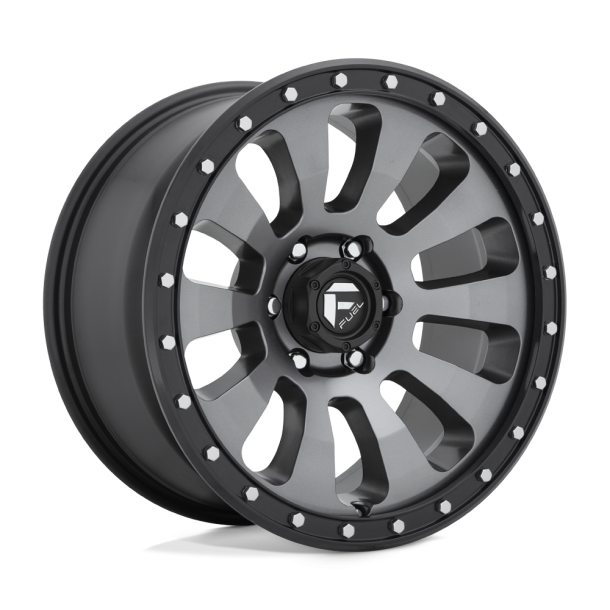 FUEL D648 TACTIC Matte Gun Metal Black Bead Ring 17X9 5X127 (BS 4.53) CB 71.50