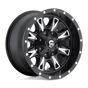 FUEL D513 THROTTLE Matte Black Milled 20X9 8X170 (BS 5.04) CB 125.10