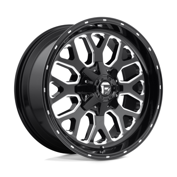 FUEL D588 TITAN Gloss Black Milled 20X10 6X139.7 (BS 4.79) CB 106.10